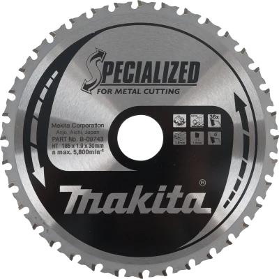 Afbeelding van Makita B 09743 Cirkelzaagblad staal 185x30x1,5mm