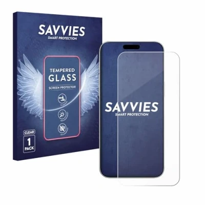 Afbeelding van Savvies Tempered Glass Screen Protector voor Apple iPhone 16 Pro 9H Gehard Glas Scherm Beschermer
