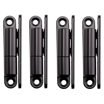 Afbeelding van SOTECH 4 stuks deurscharnieren opschroefscharnier 15 x 83 mm scharnier renovatie voor opschroefbare binnendeuren (zwart staal)