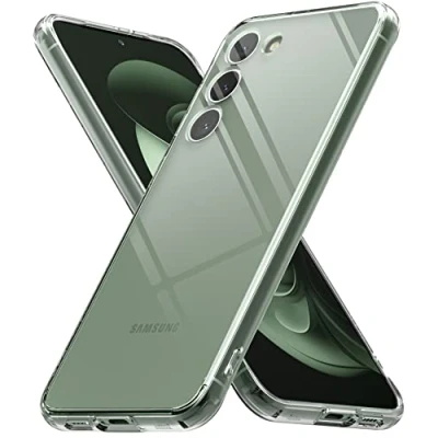 Afbeelding van Ringke Fusion Compatibel met Samsung Galaxy S23 Plus 5G Case, Transparant Schokbestendig Bumper Hoesje Clear