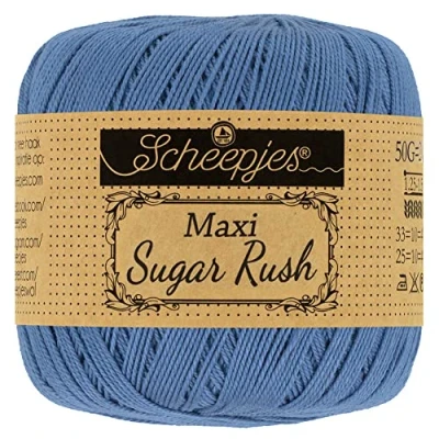 Afbeelding van Scheepjes Maxi Sugar Rush 261 Capri Blue Garen 1x50g
