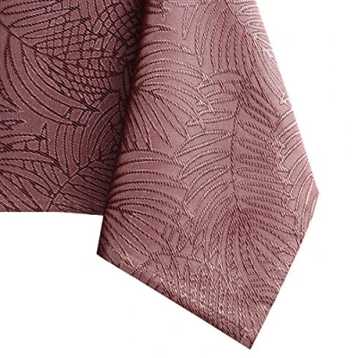 Afbeelding van AmeliaHome tafelkleed lotuseffect waterafstotend linnenlook Oud Roze Gaia 110x180 cm