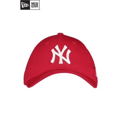 Afbeelding van New Era York Yankees The League Essential 9FORTY Pet Junior Red Rood Petten