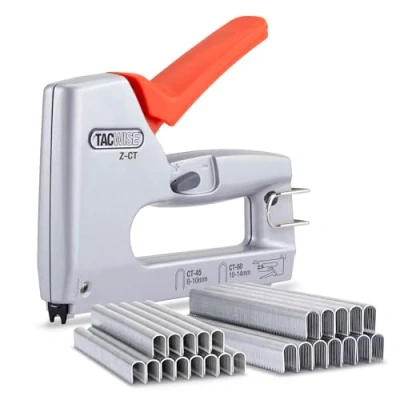 Afbeelding van Tacwise 1763 Z CT Heavy Duty Duo Metal Cable Tacker met 4000 nietjes, gebruikt 45 en 60 nietjes