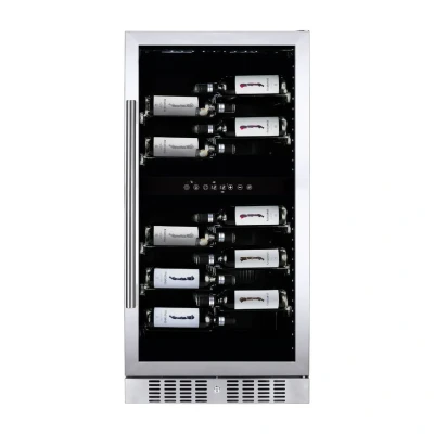 Afbeelding van Dunavox Grande 58 Wijnkoelkast DX 58.258DSS 2 Zones Zwart