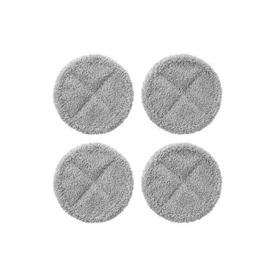 Afbeelding van Samsung Microvezelpads voor Spinning Sweeper dweilopzetstukken VCA WB650/GL en WB650A/GL, herbruikbaar, grijs, 4 stuks, SPW90/VT