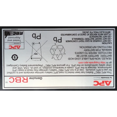 Afbeelding van APC by Schneider Electric Replacement Battery Cartridge 2 19 inch UPS accupack