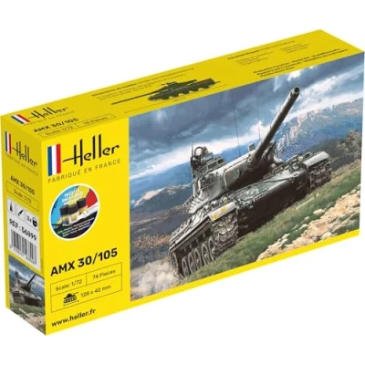 Afbeelding van Heller 1/72 Starter Kit Amx 30/105hel56899 modelbouwsets, hobbybouwspeelgoed voor kinderen, modelverf en accessoires