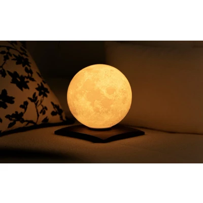 Afbeelding van Gingko Smart Luna Spin Lamp Roterende Maanlamp small oplaadbaar