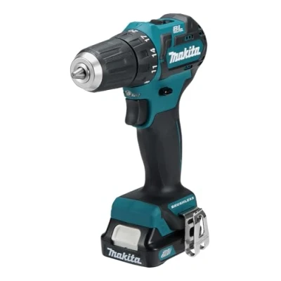 Afbeelding van Makita DF332DSAE 10.8V Li Ion schuifaccu boor /schroefmachine set (2x 2.0Ah accu) in koffer koolborstelloos