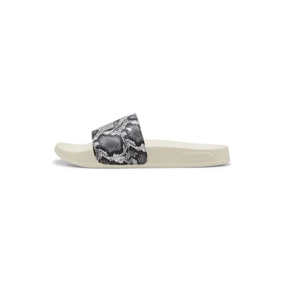 Afbeelding van Puma Leadcat CHIC Pantoffels, Dames, Maat: 35.5, Alpine snow/gold coloured Kunststof