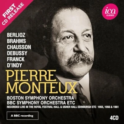 Afbeelding van BBC Symphony Orchestra, Pierre Monteux Berlioz, Brahms, Chausson &amp; Others: Works For Orchestra (4 CD)