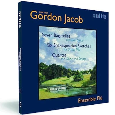 Afbeelding van Ensemble Più Gordon Jacob: Works For Oboe and Strings (CD)