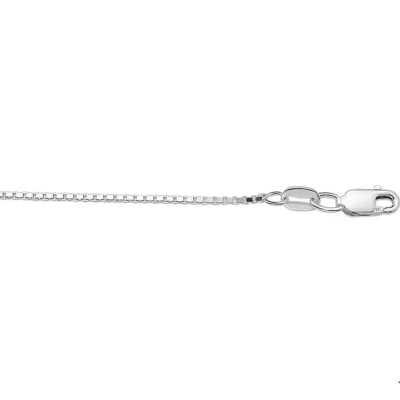 Afbeelding van Zilveren Ketting Venetiaans 1,3 mm x 41 45 cm lang