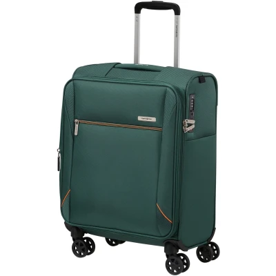 Afbeelding van Samsonite Reiskoffer Base Breeze spinner 55/23 handbagage uitbreidbaar Dark Green 2,3 kg