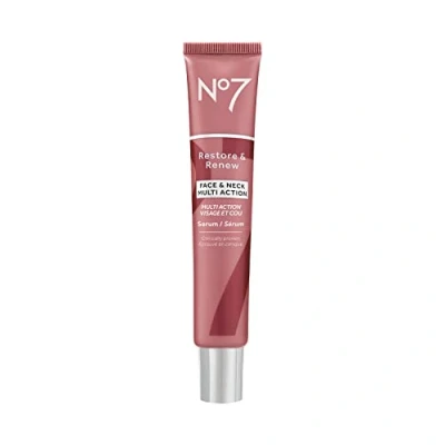 Afbeelding van Boots No 7 Restore and Renew Face Neck Multi Action Serum, groot, 50 ml