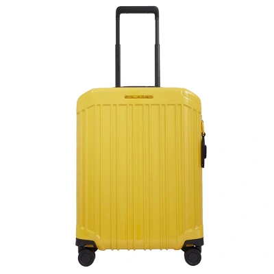 Afbeelding van Piquadro PQ Light Ultra Slim Spinner 55 USB Shine Yellow