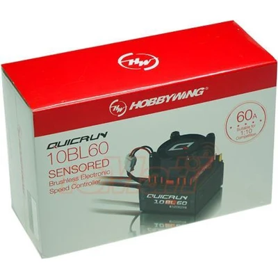 Afbeelding van Hobbywing QuicRun 10BL60, 60A 1op10 en 1op12 ESC Sensored