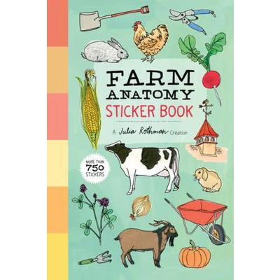 Afbeelding van Farm Anatomy Sticker Book: A Julia Rothman Creation; More than 750 Stickers