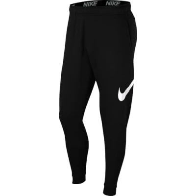 Afbeelding van Nike Performance M NK DRY PANT Taper FA Swoosh Trainingsbroek, Heren, Maat: Small, Black/white