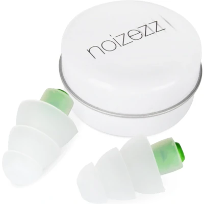 Afbeelding van Noizezz Green Medium One size fits all gehoorbescherming met demping tot 24 dB Groen paar