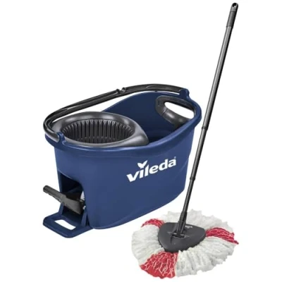 Afbeelding van Vileda Vloerwisserset Turbo Colors Blauw (3 delig)