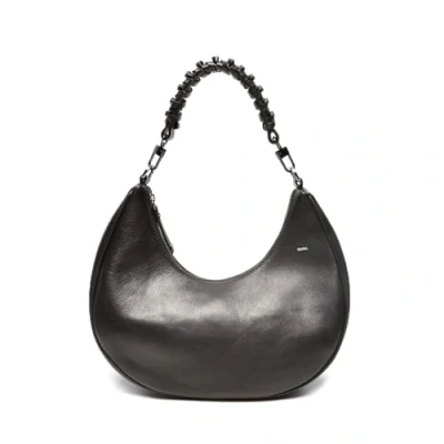 Afbeelding van Berba 310 leren schoudertas Gratis thuisbezorgd! Black