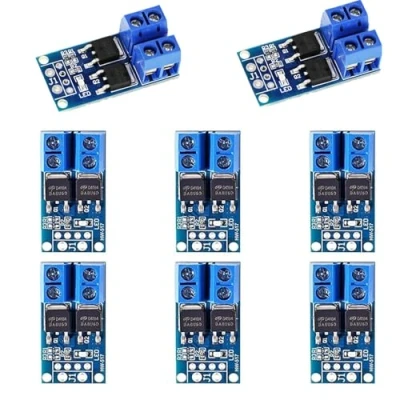 Afbeelding van 8 stuks DC 5 V 36 400 W FET Trigger Switch Drive Module Board Dual Mosfet Driver High Performance Switching PWM regelaar Schakelpaneel Drivermodule voor Ar Duino