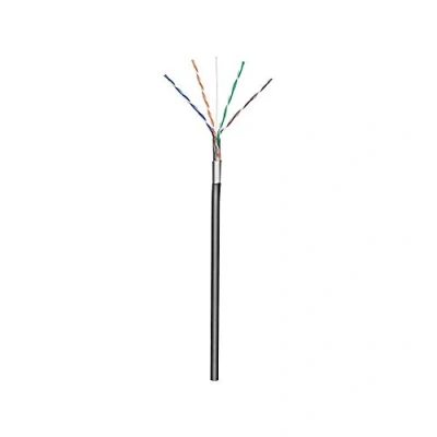 Afbeelding van Goobay CAT 5e Outdoor Network Cable, F/UTP, black 100 m