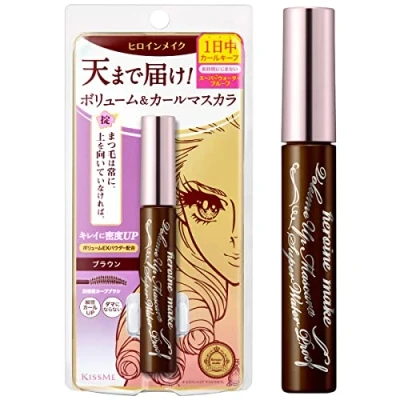 Afbeelding van Heroine Make Volume Up Mascara Super WP 02 Brown Blotting Paper Set
