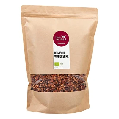 Afbeelding van FRUTEG losse fruitthee Native Forest Berry 1000 G Fruit thee Evenwichtige samenstelling van de theemix binnenlandse bessen bio kavels 1 kg