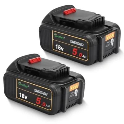 Afbeelding van 2 x Waitley DCB184 reserveaccu voor Dewalt accu 18V DCB200 DCB182 DCB180 DCB181 DCB201 XR elektrisch gereedschap batterij
