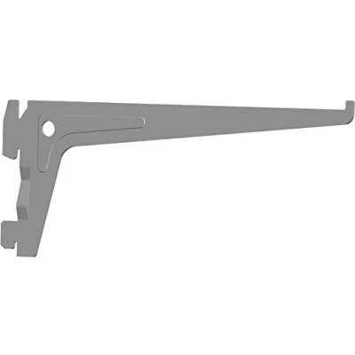 Afbeelding van Element System DIY PRO drager veiligheidsdrager met 2 ophanghaken en uithangbeveiliging 200 mm, staal, wit aluminium, stuks