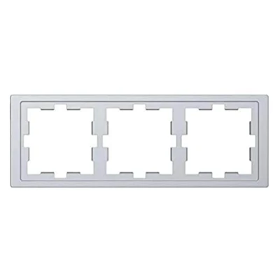 Afbeelding van Merten MEG4030 6536 Afdekking Frame System Design RVS