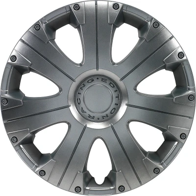 Afbeelding van AutoStyle 4 Delige Wieldoppenset Racing 15 inch zilver