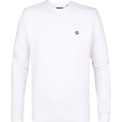 Afbeelding van Petrol Industries Sweatshirt ronde halswit, Effen