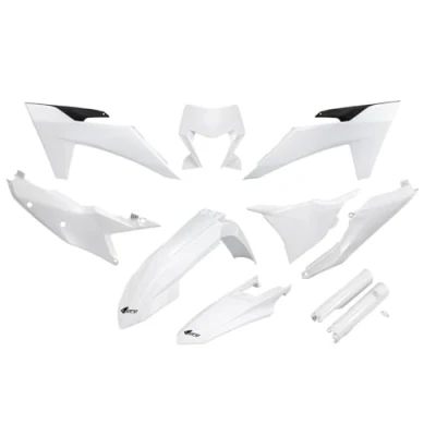 Afbeelding van UFO PLAST Complete set wit 20 24 ktm EXC F 450 2024