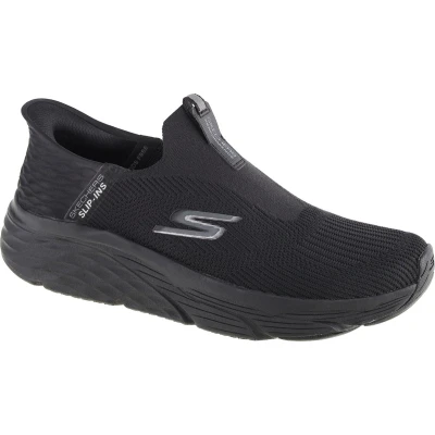 Afbeelding van Skechers MAX Cushioning Elite Advantageous Sneakers laag, Heren, Maat: 42.5, Schwarz Textiel