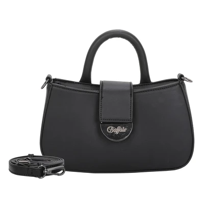 Afbeelding van Buffalo Dames Curve Muse Black Cross, zwart