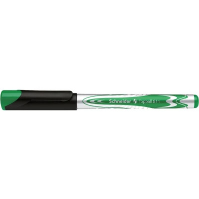 Afbeelding van 10x Rollerball Schneider Topball 811 0,5mm groen