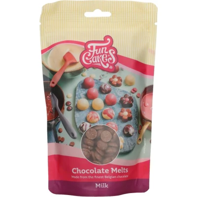 Afbeelding van FunCakes Chocolade Melts Smeltchocolade Melk 350g