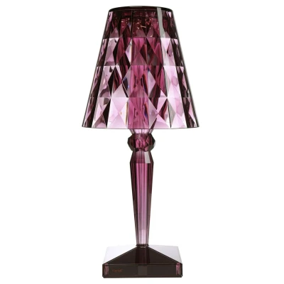 Afbeelding van Kartell Big Battery Tafellamp LED Oplaadbaar Prune
