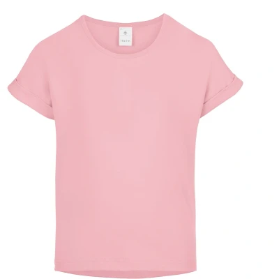 Afbeelding van Merry Style Meisjes T shirts Sport Crop Gym Yoga Hardlopen Poederroze 116 MS MS10 468 BL
