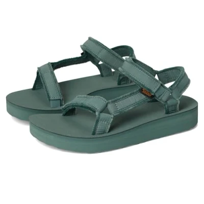Afbeelding van Teva Tirra Outdoorsandalen, Dames, Maat: 36, Sliver pine slvrp Textiel/ synthetisch
