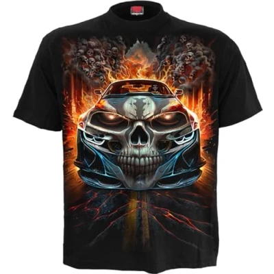 Afbeelding van Spiral Speed freak Heren Tshirt S Zwart
