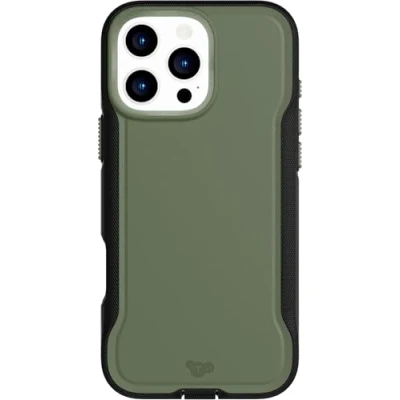 Afbeelding van Tech21 EvoPro voor iPhone 16 Pro Max Compatibel met MagSafe Impact Protection Case 21x Militaire Standaard Getest in Khaki/Zwart