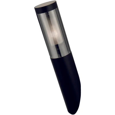 Afbeelding van Searchlight Zwarte buitenlamp Batton 93901BK