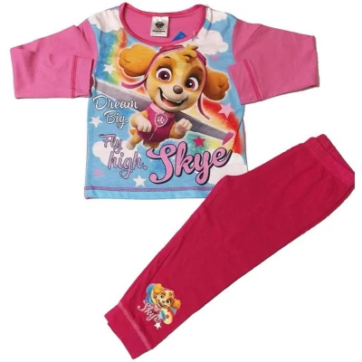 Afbeelding van Paw Patrol pyjama maat 86/92 Skye pyama roze