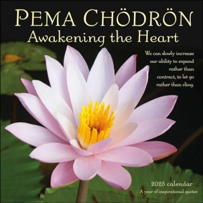 Afbeelding van Pema Chödrön 2025 Wall Calendar: Awakening the Heart―A Year of Inspirational Quotes