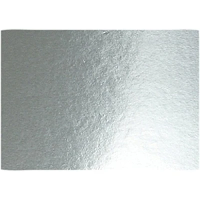 Afbeelding van Creotime foliekarton A4 zilver 10 stuks